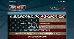 Desktop Screenshot of blueridgehvac.com